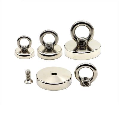 China High Strength Neodymium Eyebolt Magnet Customization Pull Force for sale