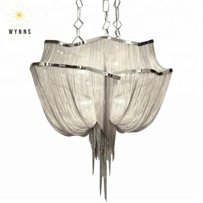 China Home/Store/Hotel Atlantide Aluminum String Tassel Lights with LED Bulb for Lobby/Lobby/Hotel and Home for sale