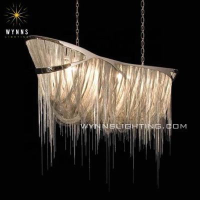 China HOME/STORE/HOTEL Big Acorn Aluminum Chain Boat Dragon Atlantis Pendant Lighting with LED light source for mall/store/villa/hotel for sale