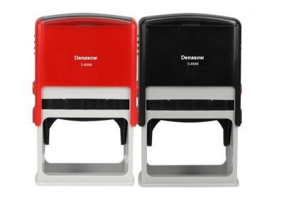 China NEW Arrival Denasow Rectangle 60x40MM Self-inking DIY Rubber Stamp for sale