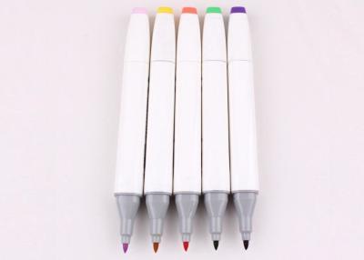 China Cheap and good quality Double tip colored ink art marker pen with logo customized for sale