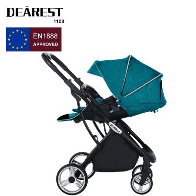 China Factory Fashionable Chinese Portable High Landscape OEM Premium Baby Strollers Travel Pram Stroller For Kids Car for sale