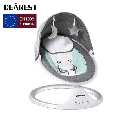 China Electric Swing Peak Baby Safety Comfortable Baby Rocker Chair Competitive Price Baby Rocker Chair Baby Electric Rocking Chair for sale