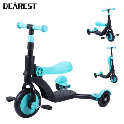 China Ride On The MOST EXPENSIVE Baby Toy Girls Kick Toy Patinate Infant scooty 3 In 1 3 Wheel Swing Ride On Kids Scooters For Kids Children for sale