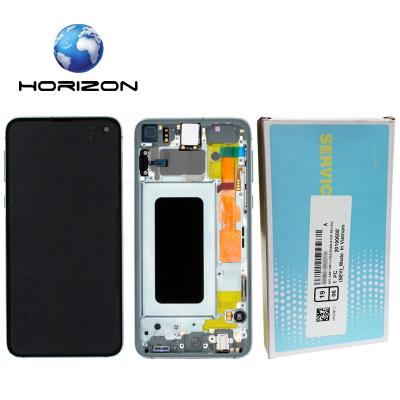 China service pack lcd for S10 G973F (S10 19) lcd PRISM GREEN GH82-18850E for sale