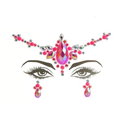 China Temporary Party Joy Party Decoration Resin Face Gems Stickers Tears Drill Eye Corner Drill Forehead Paste Face Makeup Tattoo Stickers for sale