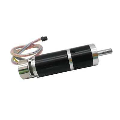 China 12V 100rpm Dripproof Low Speed ​​Flat Brushless DC 42mm Servo Motor for Opening and Closing Door for sale