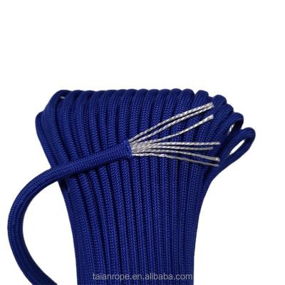 China Resists Abrasion and UV High Strength Braided Rope 32 Strand Polypropylene Camping Rope Parachute Rope Tent Rope for Outdoor for sale