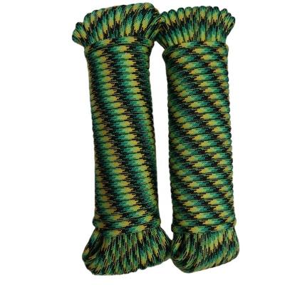 China Resists abrasion and good UV stretch 550Lbs 4mm parachute cord to increase camping survival with 7/9 strands core for sale