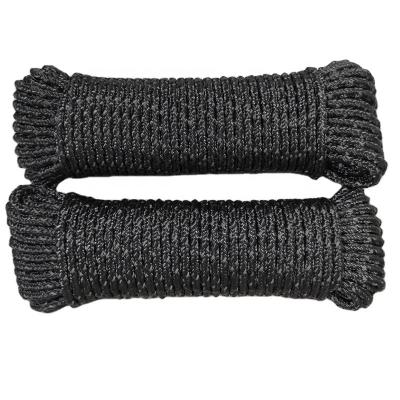 China Strong Abrasion Resistant Braided 6mm Polypropylene Reflective Rope For Hiking Camping Outdoor Sports for sale