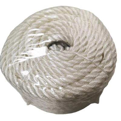 China Polyester Discount Price Personalized Customization Universal White Polyester Twisted Rope 10mm*30.5m for sale