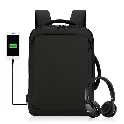 China With Manufacturer Wholesale Waterproof USB Laptop Backpack Multifunctional Business Backpack With Usb Port for sale