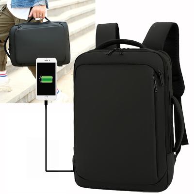 China With 15.6 Inch Hot Direct Fashion USB Factory Waterproof Unisex Laptop Backpack for sale