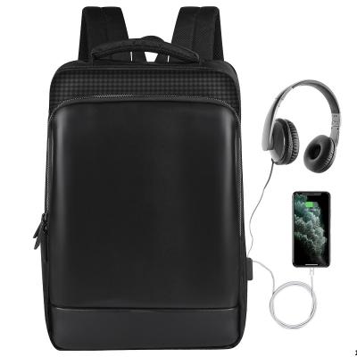 China With Usb Left Black Backpack Charging Backpack Waterproof Fashion From USB Supplier China for sale