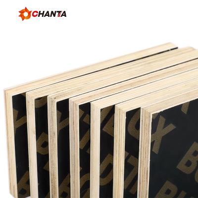 China Modern Chanta Recycle Core Construction 1220*2440mm 12mm 15mm Shuttering Film 18mm Faced Plywoods for sale