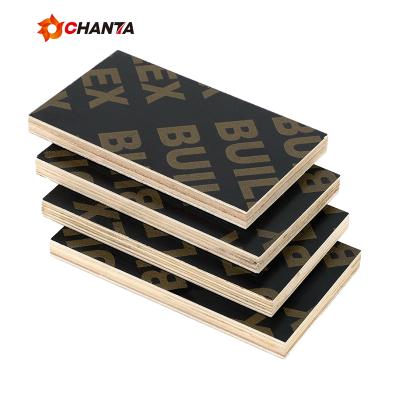 China Modern Linyi factory outlet buildplex black poplar core film faced plywood construction for sale