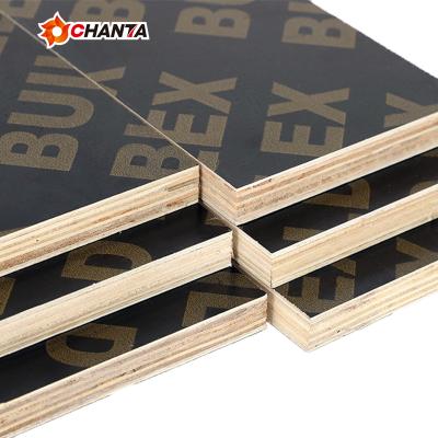 China Linyi modern factory high quality Chinese plastic 21mm film faced plywood for construction for sale