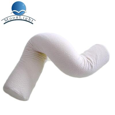 China Memory Foot Rest Leg Massage Two Use Memory Foam Cushion for sale