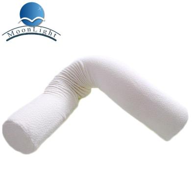 China Round Memory Foam Tube Cushion Long, Memory Foam Pillow for sale