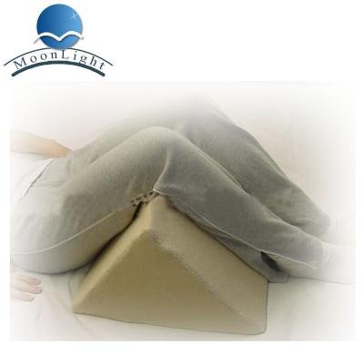 China Anti-Apnea Triangle Pillow Cushion Memory Foam Leg Support for sale