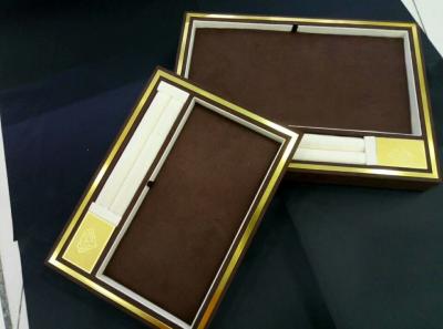 China Multifunctional Diamond Jewelry Storage Trays Rectangle Shaped For Gifts Packaging for sale