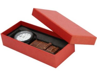 China Cardboard Watch Presentation Box Color Printing High Resolution PDF Artwork Format for sale