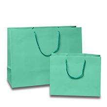 China Rectangle Shape UV Coating Small Jewellery Gift Bags Eco-Friendly for sale