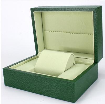 China Green Paper Watch Box / Jewelry Wooden Box Packaging Eco-friendly for sale