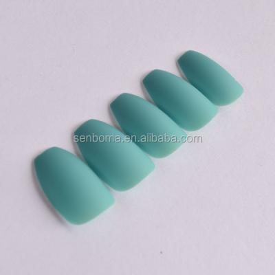 China DIY Nail Art BonnieNa Eco-friendly ABS Acrylic False Nails Full Cover Different Styles Korea Artificial Nail Tip Wholesale for sale