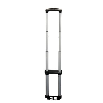 China New Product 2/3/4 Section Luggage Trolley Telescopic Handle Aluminum Spare Parts Metal Handle For Suitcase for sale