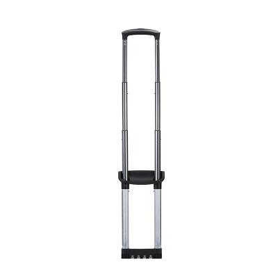 China JL091B Metal Luggage Pull Handle Trolley Four Phase Telescopic Handle Parts Aluminum Handle for sale