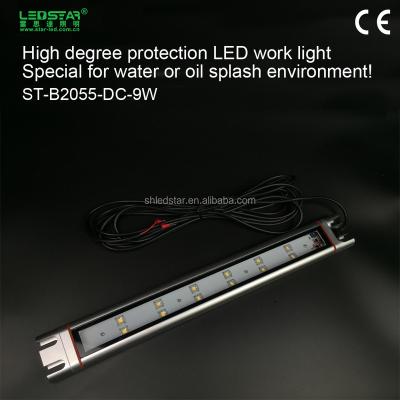 China 6063 water&oil&dust proof aviation cnc aluminum machine work LED light flexible work light 9W LEDSTAR IP67 for sale