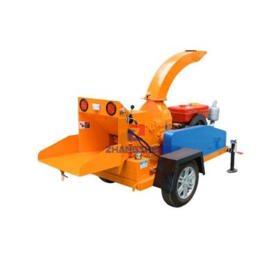 China Easy Operate Hot Selling Industrial Corn Stalk Mini Hydraulic Wood Shredder Crusher Machine for sale