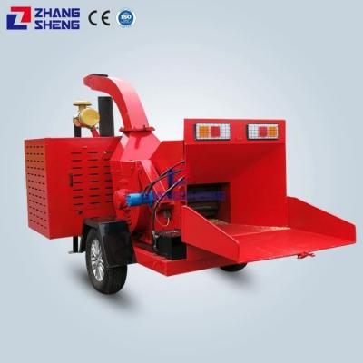 China easy operate tree branch shredder with paddle diesel wood shredder for sale electric garden waste shredder china for sale