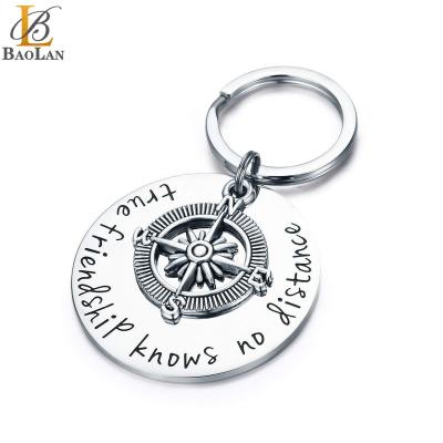 China Fashionable JEWELRY Stainless Steel Design New Hot Selling Gift Of High Quality Chain Master Compass Round Customize To Personalize To Engrave for sale