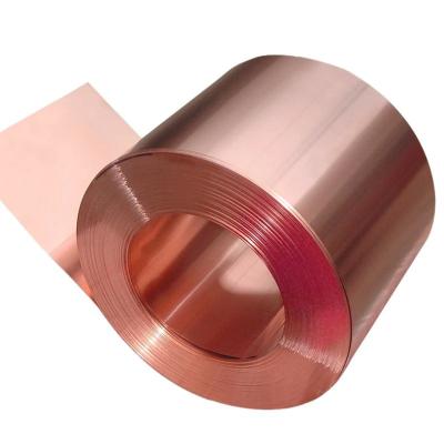 China High Tech Electronics Factory Customized T2 Soft C1100 C1200 / Half Hard Pure Bare Copper Aluminum Strip / Strip In Reel for sale