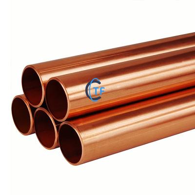 China Air Conditioner 3/8 Water Tube C11000 1/4 15m Length Seamless Copper Pipe For Construction for sale