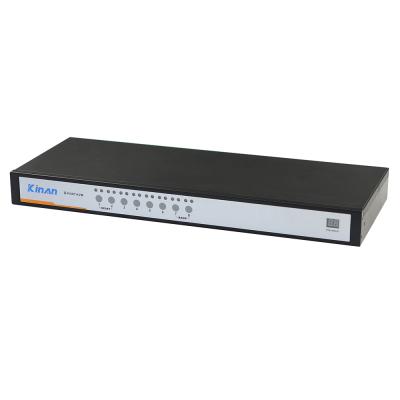 China One USB Console Controls 8 Computers Rack Mount 8 Port USB VGA Kvm Switch 8 Top Selling Kvm Port Rackmount Switches for sale