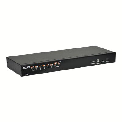 China One USB Console Controls 8 Computers High Quality Cheap Price 8 Usb Cat5 Kvm Switch Rack Port Rackmount Switches Rj45 Kvm for sale