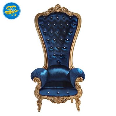 China Contemporary Cheap Simple Wedding King Throne Chair Sofa for sale