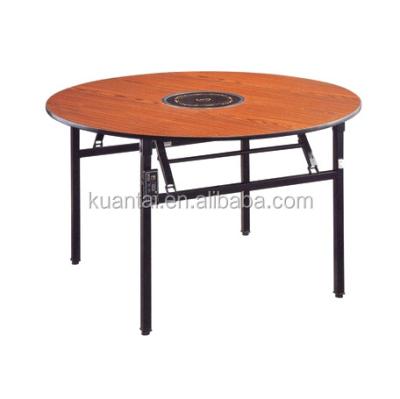 China YF-017 Thailand modern hotel restaurant table folding around hot pot table for sale