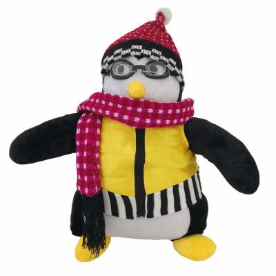 China Plush Toy 2021 New Around Hugsy Haji Penguin Doll Cute Plush Toy Amimal Friends Penguin Doll Birthday Christmas Gift for sale