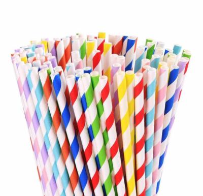 China Hot-selling High Quality Disposable Paper Straws For Party Environmental Protection Materials for sale