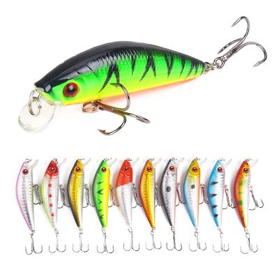 China Fish 10 Colors 70mm Full Layer 7.9g Lure Minnow Slow Sink Swimming Bass Bait for sale