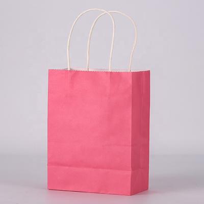 China Recyclable Accept Customized Multicolor Kraft Paper Bag Shopping Bag for sale