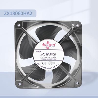 China Factory Fan 350CFM Axial Fan 18060ha2 180*180*60 220V 380V Small Cabinet Fan for sale