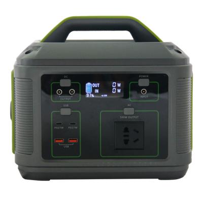 China Most Eager Family Energy Outdoor Portable Rechargeable Camping 600W 110V/230V 50Hz/60Hz Solar Power Station for sale