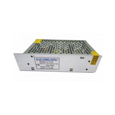 China OEM High Quality Aluminum Shell 110V/220V LED Switching AC/DC 75W 24V 3A Power Supply for sale