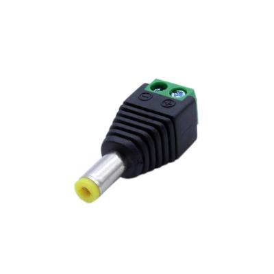 China Power Screw Cord Pin 10A 2 Pin 12V Power Plug Adapter Jack DC Connector Conectores Male Female DC for sale