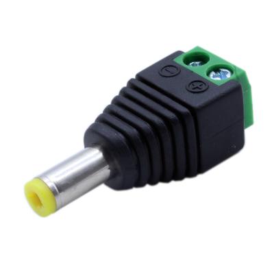 China Power Screw Plug Adapter Fasten Pin Socket 2 Pin Power Connector 12v DC Male Female Jacks for sale